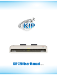 KIP 720 scanner - KIP