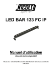 LED BAR 123 FC IP Manuel d`utilisation