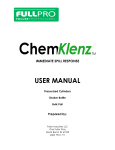ChemKlenz User Manual 0114