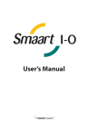 Smaart I-O User`s Manual