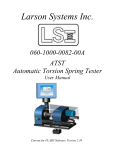 ATST User Manual - Larson Systems Inc.