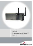 ZeroWire CRMX User Manual