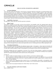 OLSA_V020409_US.doc Page 1 of 18 ORACLE LICENSE AND