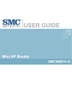 Mini AP Router User Guide - Edge-Core