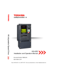 Toshiba H9 Heavy Duty Drives Installation