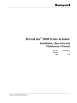 HercuLine® 2000 Series Actuator Installation, Operation