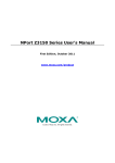 NPort Z3150 Series User`s Manual