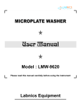 Microplate Washer-USER MANUAL-LMW