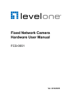 Fixed Network Camera Hardware User Manual