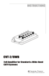 CVT-2/8WB Instruction Manual