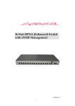 16-Port HPNA (Enhanced) Switch with SNMP Management