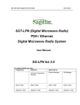 SGT-LPN (Digital Microwave Radio) PDH / Ethernet Digital