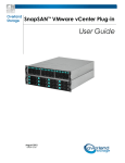 SnapSAN VMware vCenter Plug-in User Guide
