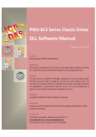 PISO-813 Series Classic Driver DLL Software Manual