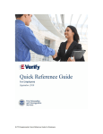 E-Verify Quick Reference for Employers