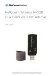 NetComm Wireless NP920 Dual Band WiFi USB Adapter