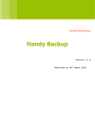 User Manual in PDF - Handy Backup Downloads