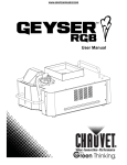 Geyser RGB USer Manual, Rev. 1
