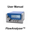 User Manual FlowAnalyser™