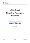 i-Disk Touch User Manual