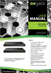 AVG-UDA4 User Manual