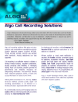 Algo Call Recording Solutions