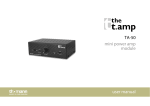 TA-50 mini power amp module user manual