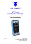 1077 User Manual - Time Electronics