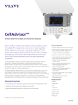 CellAdvisor™ JD25A - Viavi Solutions Inc.