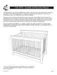 Crib (1921) - Assembly and Operation Manual