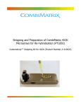 Stripping and Preparation of CombiMatrix 4X2K Microarrays for Re