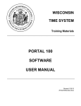 portal 100 software user manual