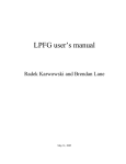 LPFG user`s manual - Algorithmic Botany