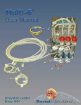 Multi-6™ User Manual - Biovest Hollow Fiber