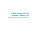 Getting Started with the Livescribe Platform SDK