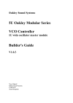 VCO Controller Builder`s Guide