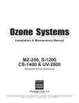 UV2800 Manual - US Water Systems