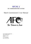 Match Official`s User Manual