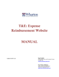 T&E Instruction Manual