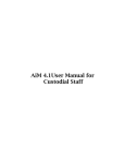 AiM 4.1 OFS Custodial User Manual - Training