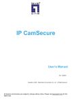 IP CamSecure User`s Manual