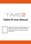 Android Kitkat 4.4 Tablet PC User Manual