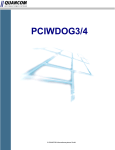 PCIWDOG3/4 - QUANCOM Informationssysteme GmbH