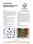 EVBUM2074 - NB4N507ADEVB Evaluation Board User`s Manual