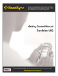 Getting Started Manual Symbian UIQ