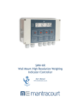 Weighing Indicator/Controller SMW- HR High Res