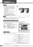 Autonics KRN50 Recorder Datasheet PDF