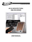 AR-32 User Manual - Elation Professional