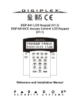 DGP-641 LCD Keypad - Hobbielektronika.hu