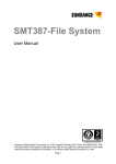 SMT387-File System - Sundance Multiprocessor Technology Ltd.